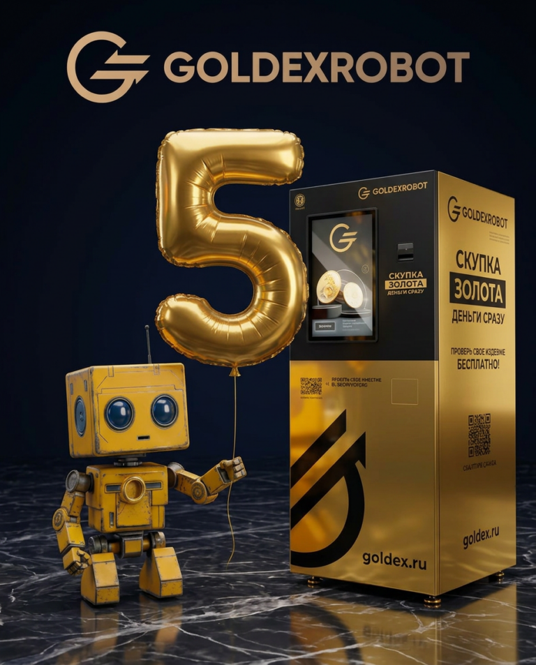 5 лет патенту на золотомат!