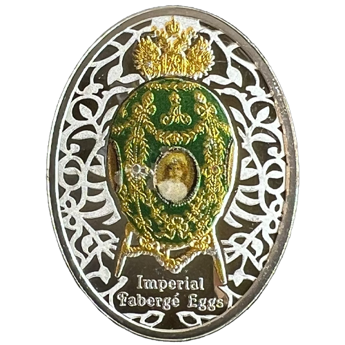 Серебряная монета 1 доллар «Александровский дворец», Ниуэ, 999, 15.5гр., 2015, аверс